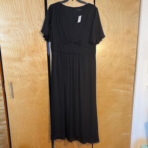 NWT Lane Bryant formal black Dress